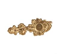 Yuanpgky Vintage Distressed Wall Candle Holder in Heavy Cast Iron with Antique White Finish, 0.94 inch Diameter Taper Candle Sconce for Living Room, Dining Room,(Gold)