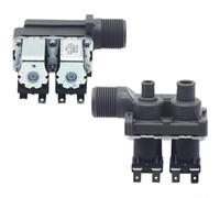 Yuanpgky Washing Machine Water Inlet Valve Single Double Triple Head Copper, Multi Brand Replacement Part, Flow Control 0.02-0.8MPa, AC220V 6W(K)