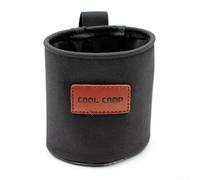 Yuanpgky Water Cup Holder for Camping Chairs, Oxford Cloth Side Storage Bag with Spill-Proof Design, Fits Most Cups Cans Bottles, Portable Outdoor Accessory for