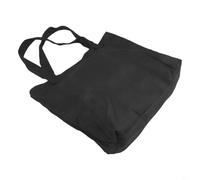 Yuanpgky Yoga Mat Storage Bag, Canvas Carry Bag for Yoga Mats and Personal Belongings, Large Capacity Fitness Organizer with Handheld Handle, Compatible with Standard(Black)