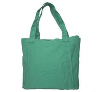 Yuanpgky Yoga Mat Storage Bag, Canvas Carry Bag for Yoga Mats and Personal Belongings, Large Capacity Fitness Organizer with Handheld Handle, Compatible with Standard(Green)