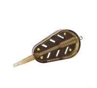 Yuanpgky Zinc Alloy Bait Holder for Fishing, 20g/30g/40g/50g Weight with Aerodynamic Design, Compatible with Feeder Rigs, Style Terminal Tackle for Anglers(30g)