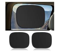 YUANQI 2PCS Window Sun Blocker Car for Jeep Avenger SUV 2023-2024,Sun Screen for Car Window Mesh Sunshade Blocker, UV Protection,Side Windscreen,Self-Adhesive