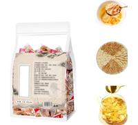 Yuanqi Four Treasures Tea, Ginseng Four Treasures Tea for Men, Chinese Kidney Care Tea Chinese Four Treasures Tea, Herbal Nourishing Tea for Men (1box)