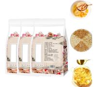 Yuanqi Four Treasures Tea, Ginseng Four Treasures Tea for Men, Chinese Kidney Care Tea Chinese Four Treasures Tea, Herbal Nourishing Tea for Men (3box)