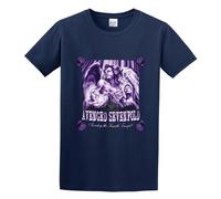 YUANROU Avenged Seven Fold Sounding The Seventh Trumpet T-Shirt Navy M