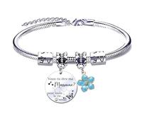 YUANSI Gift Would You Be My Godmother Bracelet Godmother Bracelet Godmother Gift Godmother Gift Request Gift Godmother Birthday Christening Personalised, one size, Stainless Steel, No Gemstone
