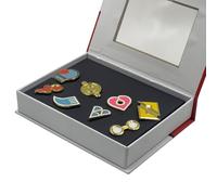 YUANstore Applicable to Generation 1-6 Badge Collection Box, Game collection Set of 8PCS, Gift for Boy and Girls
