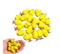 YuanVellora Easter Chicks - 24 Pack of Yellow Fluffy Chicks for Easter Egg Hunt, Easter Bonnet Crafts & Festive Easter Decorations, Perfect Easter Gifts for Classroom Activities, Party Favors