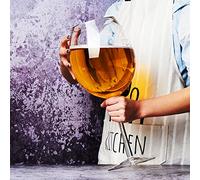 YUANXIN Giant Wine Glass Giant Stemware Creative Oversized Extra Large Champagne Glasses Beer Mug Red Wine Glasses (3200m)