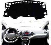 YUANXJUN Car Dashboard Covers for Kia Picanto Morning 2012-2016, Car Dashboard Cover, Non-Slip Dashboard Cover