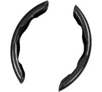 YUANXJUN Car Steering Protector for Ford Fiesta Fusion Escort Focus Mondeo KUGA Ecosport Wheel Cover Carbon Fiber Anti skid Segmented Steering Wheel Cover Anti Skid Car Steering Wheel Covers