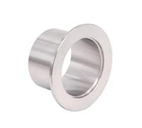 YUANYAO KF16 KF25 KF40 KF50 Vacuum Flange Half Nipple Fitting SS304 Stainless Steel (Color : Height 50mm, Size : KF25)