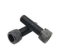 YUANYAO M10*1.0 M10*1.25 Fine Pitch Hex Socket Head Screw, Alloy Steel M10 Fine Thread Pitch Bolt,A001(M10x1.0 Pitch,M10x20-10 pieces)