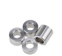 YUANYAO M8 Aluminum Unthreaded Bushing Washer Round Hollow Standoff Spacer Gasket Sleeve Length 1.5 2 2.5 3 4 5 6 7 8 10 12 15 20-35mm(8.2x12x10mm (10pcs))