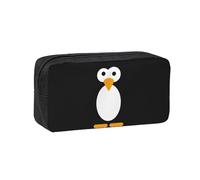 YUanyhr Cute Penguin Print High Capacity Pencil Case, Big Pencil Bag Pouch Box Organizer Pen Case Supply for Shool