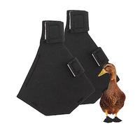 Yuanyifenglin 1 Pair Protective Waterfowl Shoes, Geese and Large Ducks Bootie, for Chicken Duck Geese (S)