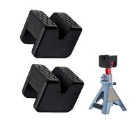 YuanYouTong 2 Pcs Car Jack Pad Slotted Trolley Jacking Rubber Blocks Jack Pad Adapter for Trolley Jack, Axle Stands and Floor Jack, 2-3 Ton Universal Slotted Frame Rail Pinch Welds Protector