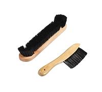 YuanYouTong Pool Table Brush Set - 9" Wooden Pool Table Brush & Rail Brush with Soft Bristles, Pool Table Brush Cleaner Kit, Billiard Table Cleaning Tool, for Pool Table Surface & Corner Cleaning