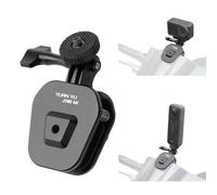 YUANYU Motorcycle Windshield Clip Camera Mount, Aluminum Alloy Camera Holder for Insta360 X5/X4/X3, for GoPro, for DJI Osmo Action, 1/4" Screw Quick Release Clamp