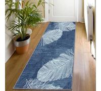 YUANZHI Carpet Runners for Hallway 70 x 500 cm Classical Geometric Design, Stain-Resistant Non Slip Long Carpet Floor Mat, Made to Measure, for Hallway Entryway Living Room Bedroom, G