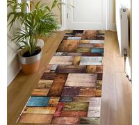 YUANZHI Carpet Runners for Hallway 80 x 450 cm Sturdy, Washable, and Lightweight Hallway Runner Rug Washable Rug, Entrance Décor, for Hallway Entryway Living Room Bedroom, J