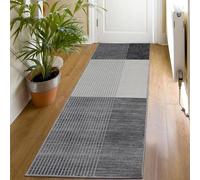 YUANZHI Hallway Hall Runner Narrow Rugs 50 x 170 cm Heavy Duty PVC Backing Dirt Grabber Non Slip Hallway Runner Rug, Entrance Décor, for Kitchen, Hall Hallways Living Room, B