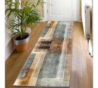 YUANZHI Runner Rug Carpet Mat 100 x 500 cm Sturdy, Washable, and Lightweight Runner Rug for Hallway, Made to Measure, for Kitchen, Front Door Hall Hallways, C