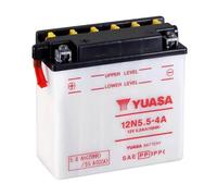 Yuasa 12N5-5-4A Motorcycle Motorbike Battery - 12V (No Acid Included)