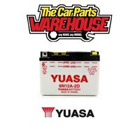Yuasa Battery 6N12A-2D-6V - Dry Cell / No Acid Pack