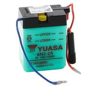 Yuasa 6N2-2A Motorcycle Motorbike Battery - 6V (No Acid Included)
