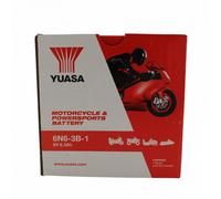 Yuasa 6N6-3B-1 6V 6A CC0,60A Battery Yamaha 99x57x111mm Without Acid