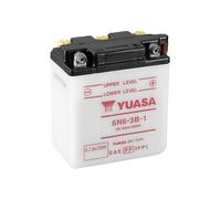 YUASA 6N6-3B-1 Battery without acid pack