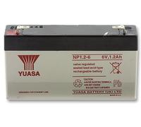 YUASA - 6V 1.2Ah NP Series Sealed Lead Acid Battery