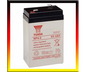 YUASA 6V 4AH Replacement BATTERY for Thomas the Tank Engine (Peg Perego)