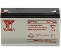 Yuasa 6V 7Ah Sealed Lead Acid Battery - NP7-6