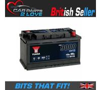 Yuasa AGM Starter Battery For LAND ROVER DISCOVERY SPORT L550 2014 on YBX9115