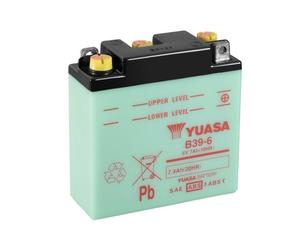 YUASA B39-6 Battery without acid pack