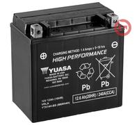 Yuasa BATTERY YTX14H-BS Fits Aprilia Shiver 750 SL 2007-2009