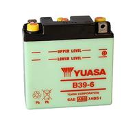 Yuasa 6V B39-6 Acid Free Battery 126x48x126mm 7A CC 0,70A for Aermacchi BMW Y