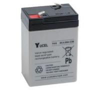Yuasa Battery Lead-Acid 6V 4AH Yucel Y4-6