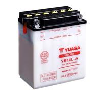 YUASA BATTERY YB14L-A open without acid