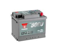 YUASA Battery YBX5027 12V 65Ah 640A B13 B14 Peugeot 308 1.6 BioFlex 1.4 16V