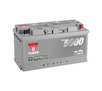 Yuasa YBX5019 Silver High Performance SMF Battery EU DIN 12V 100Ah HSB019