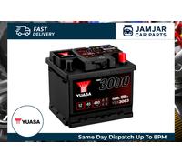 YUASA Car Battery 12V 45Ah 440A B13 B14 T1 Starter Fits Nissan Micra 1.0 16V