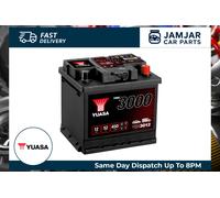 YUASA Car Battery 12V 52Ah 450A B13 B14 T1 Starter Fits Peugeot 309 1.9 GTI