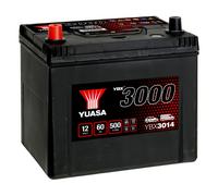 YUASA Car Battery 12V 60Ah 500A T1 Starter SMF Replacement Fits Subaru Brat 1.6