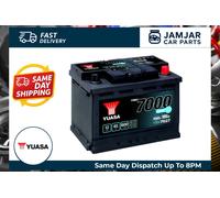 YUASA Car Battery 12V 65Ah 600A B3 T1 Starter SMF Replacement Fits VW Caddy 1.6
