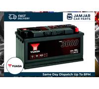 YUASA Car Battery 12V 95Ah 850A B3 T1 SMF Fits Vauxhall Signum 3.0 V6 CDTI