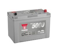 Yuasa YBX5335 12V 100Ah 830CCA Silver Sealed Maintenance Free High Performance Car Battery